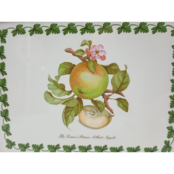 Portmeirion Botanical Tray The Lane's Prince Albert Apple Melamine Minor Damage - Picture 2 of 8